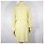 Vestido de seda Chanel P61108V46519 Amarillo - vista 3