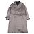 Gabardina de satén de algodón técnico Dior Castaño Gris