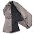 Gabardina de satén de algodón técnico Dior Castaño Gris - vista 3