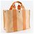 Hermès Hermes Bora Bora PM Canvas Handtasche Orange - Ansicht 3