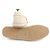 Mocassini in nubuck con logo Fendi Olock FF Beige - vista 5