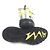 Sneakers Louis Vuitton LV Tatic Line Argento Giallo - vista 4