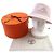 Hermès Cappello Bucket in Cotone Hermes Harper Nautic H logo Rosa - vista 2