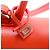 Borsa 2way Delvaux Tempête GM in pelle di vitello Rosso - vista 11