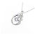 Autre Marque Collana in oro bianco K10 e acquamarina Argento - vista 3