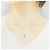 Autre Marque Collana in oro bianco K10 e acquamarina Argento - vista 6