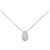 Autre Marque Collana con Diamanti Au750 Argento