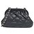 Borsa a tracolla Chanel in agnello Nero D'oro