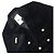 Autre Marque Chaqueta de terciopelo de doble botonadura PT TORINO Negro - vista 2