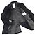 Autre Marque Chaqueta de terciopelo de doble botonadura PT TORINO Negro - vista 3