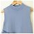 Autre Marque Top sin mangas de punto Diagram Grace Continental Azul - vista 3