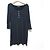 Autre Marque Ärmelloses Langarmkleid aus Stretch-Jersey mit Punktmuster agnes b. Schwarz