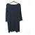 Autre Marque Ärmelloses Langarmkleid aus Stretch-Jersey mit Punktmuster agnes b. Schwarz - Ansicht 2