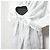 Autre Marque Camicia in chiffon trasparente Diagram Bianco - vista 5