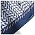 Autre Marque Camicetta NARACAMICIE con volant e pannelli geometrici Blu Blu navy - vista 6