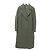 Autre Marque Abrigo de lana de oveja Lautreamont England Verde Caqui