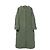 Autre Marque Abrigo largo sin cuello a cuadros UNITED TOKYO Back Castaño