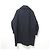 Autre Marque ALBINO TEODORO Abrigo Largo Doble de mezcla de mohair Negro - vista 2