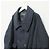 Autre Marque ALBINO TEODORO Abrigo Largo Doble de mezcla de mohair Negro - vista 4