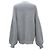 Autre Marque V-Ausschnitt Strickpullover Whim Gazette Braun Grau - Ansicht 2