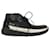 Visvim Chukka Boots Leather Boots Black White - view 4