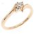 Autre Marque 4C Au750 Diamantring Pink