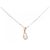 Autre Marque Collana con Diamanti Au750 Rosa