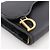 Cartera compacta Dior de piel de becerro Negro - vista 4