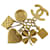 Spilla Icon Charm Chanel D'oro - vista 2