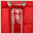 Borsa 2way in nylon Prada Rosso - vista 12