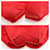Borsa 2way in nylon Prada Rosso - vista 4