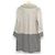 Autre Marque abrigo mina perhonen coast de mezcla de lino Castaño Beige - vista 2