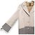 Autre Marque abrigo mina perhonen coast de mezcla de lino Castaño Beige - vista 4