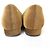 Autre Marque Scarpe basse in velluto Le Talon Pointed Star Studs Marrone Cammello - vista 4