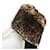 Sciarpa Fendi Orilag in cashmere e visone Nero  - vista 3