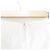 Autre Marque Falda larga con revestimiento de PU NOTHINGEVERYTHING Blanco - vista 4