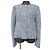 kate spade NEW YORK Chaqueta de tweed sin cuello Azul Azul marino