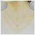 Autre Marque Collana 4℃ in oro bianco K10 e zircone cubico Argento - vista 6