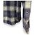 Camicia a maniche lunghe Theory Ombre Check Blu Crudo Blu navy - vista 6