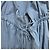 Autre Marque FRAY I.D Camisole Kleid mit Rückenausschnitt Blau - Ansicht 5