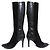 Autre Marque Botas largas de combinación de cuero GINZA Kanematsu - vista 6