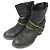 Autre Marque Stivaletti corti in pelle Steve Madden Nero