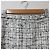 Autre Marque Conjunto 2way de tweed com debrum de franjas Tara Jarmon Preto Branco - vista 17