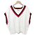 Autre Marque Chaleco de punto CABLE TILDEN de Traditional Weatherwear Blanco Roja Azul marino