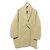 Autre Marque LA MARINE FRANCAISE Abrigo Cocoon Beige
