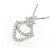 Autre Marque Collana in platino e diamanti Argento - vista 3