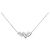 Autre Marque Collana con diamanti Au750 Argento