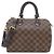 Borsa Louis Vuitton Speedy Bandouliere Damier Marrone