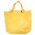 Autre Marque Borsa Tote in pelle di vitello Trussardi Giallo Senape