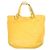 Autre Marque Borsa Tote in pelle di vitello Trussardi Giallo Senape - vista 2